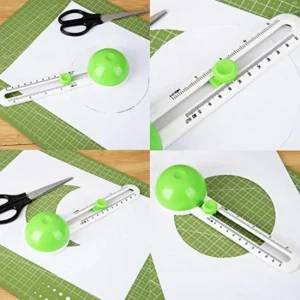 Circle Cutter Paper Trimmer Scrapbooking Included 3 Blades